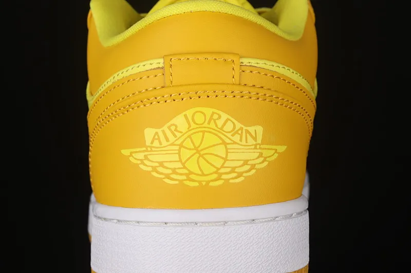 All categories Air Jordan Jordan series basketball shoes Air Jordan 1 Low Air Jordan 1 Low AJ1 Joe 1 lemon yellow low-top cultural and leisure sports sneakers DN6998-700